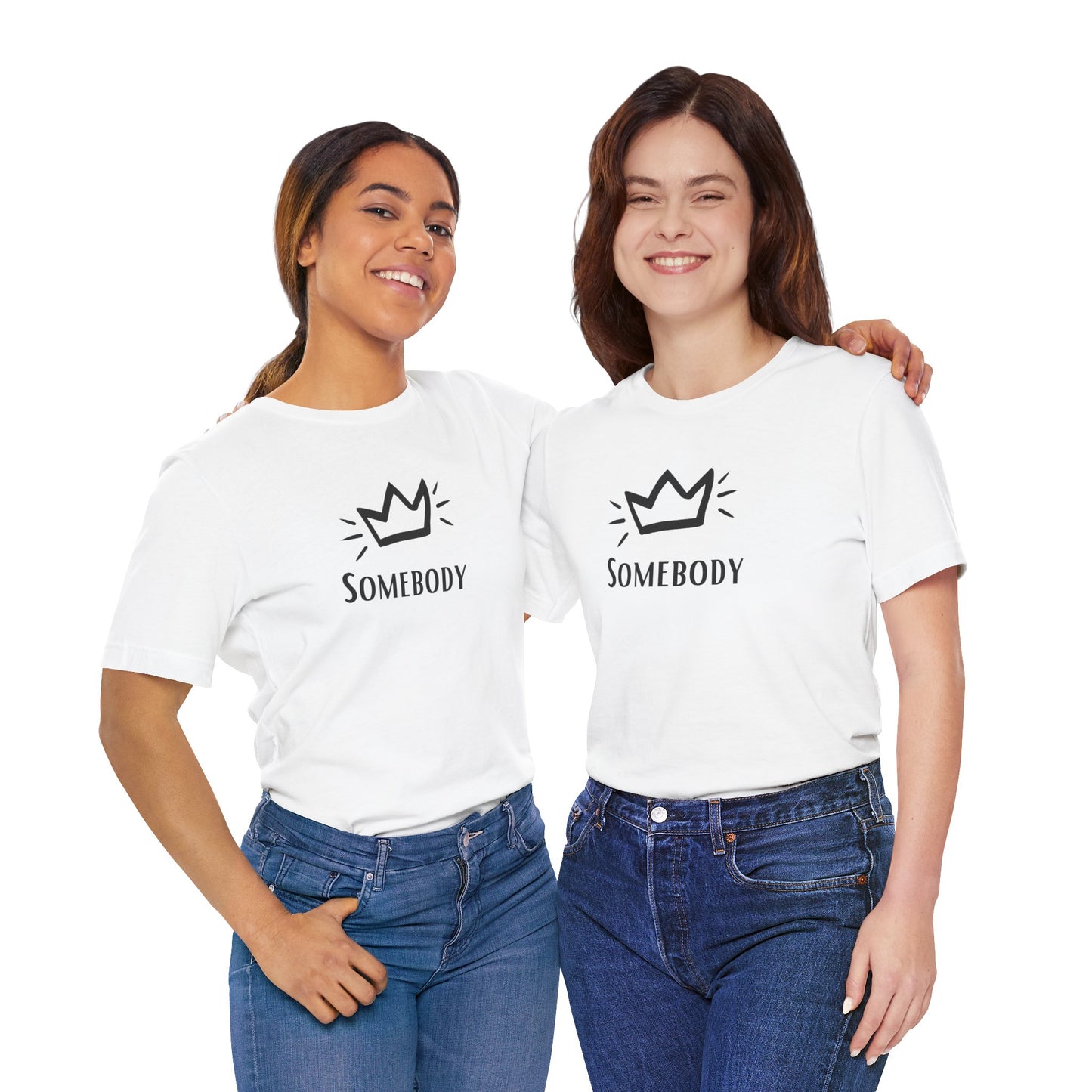 Grau Unisex Alltags-T-Shirt