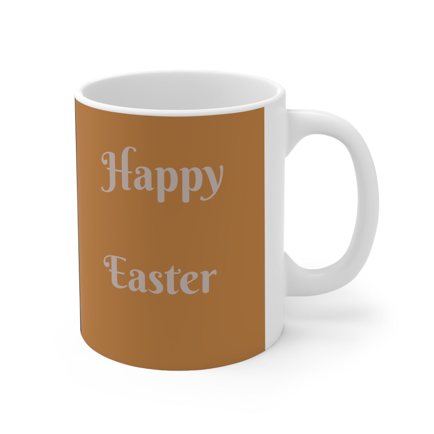 Easter Floral egg design  Ceramic Coffee Cups - 11oz & 15oz - Perfect for Spring Celebrations