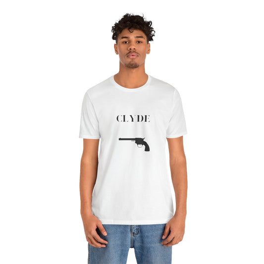Weißes Herren-Jersey-T-Shirt mit kurzen Ärmeln für Paare