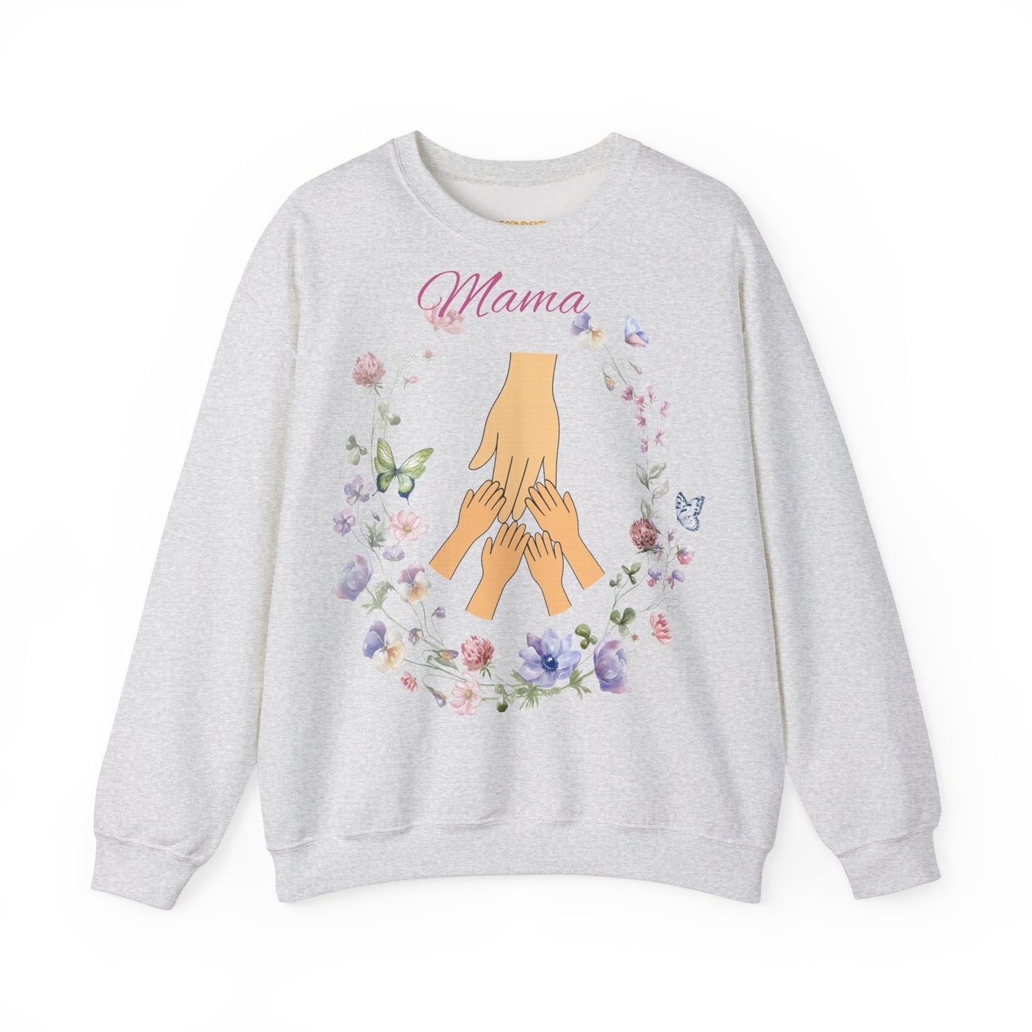 Floral Mama Crewneck Sweatshirt - Perfect Gift for Mother's Day