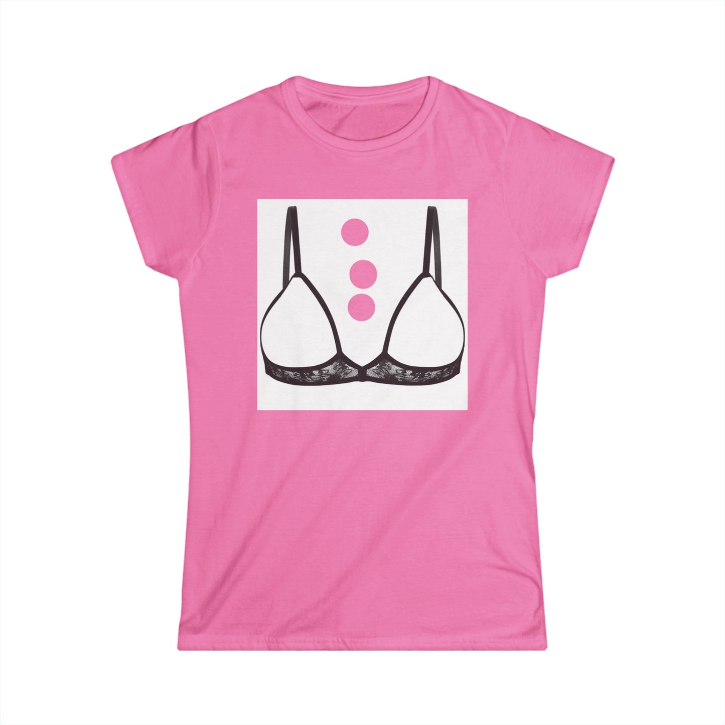 Camiseta de sujetador Softstyle para mujer