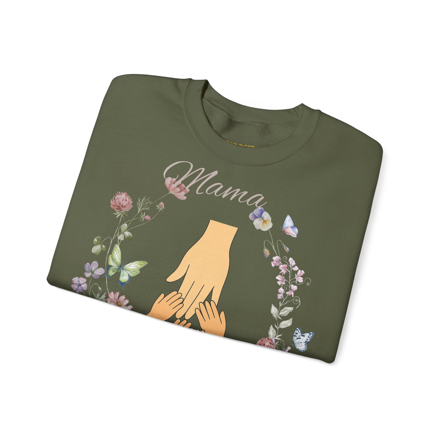 Floral Mama Crewneck Sweatshirt - Perfect Gift for Mother's Day
