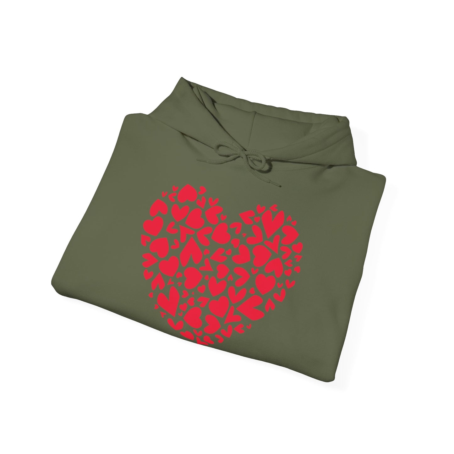 Heavy Blend™ Love-Sweatshirt mit Kapuze für Damen