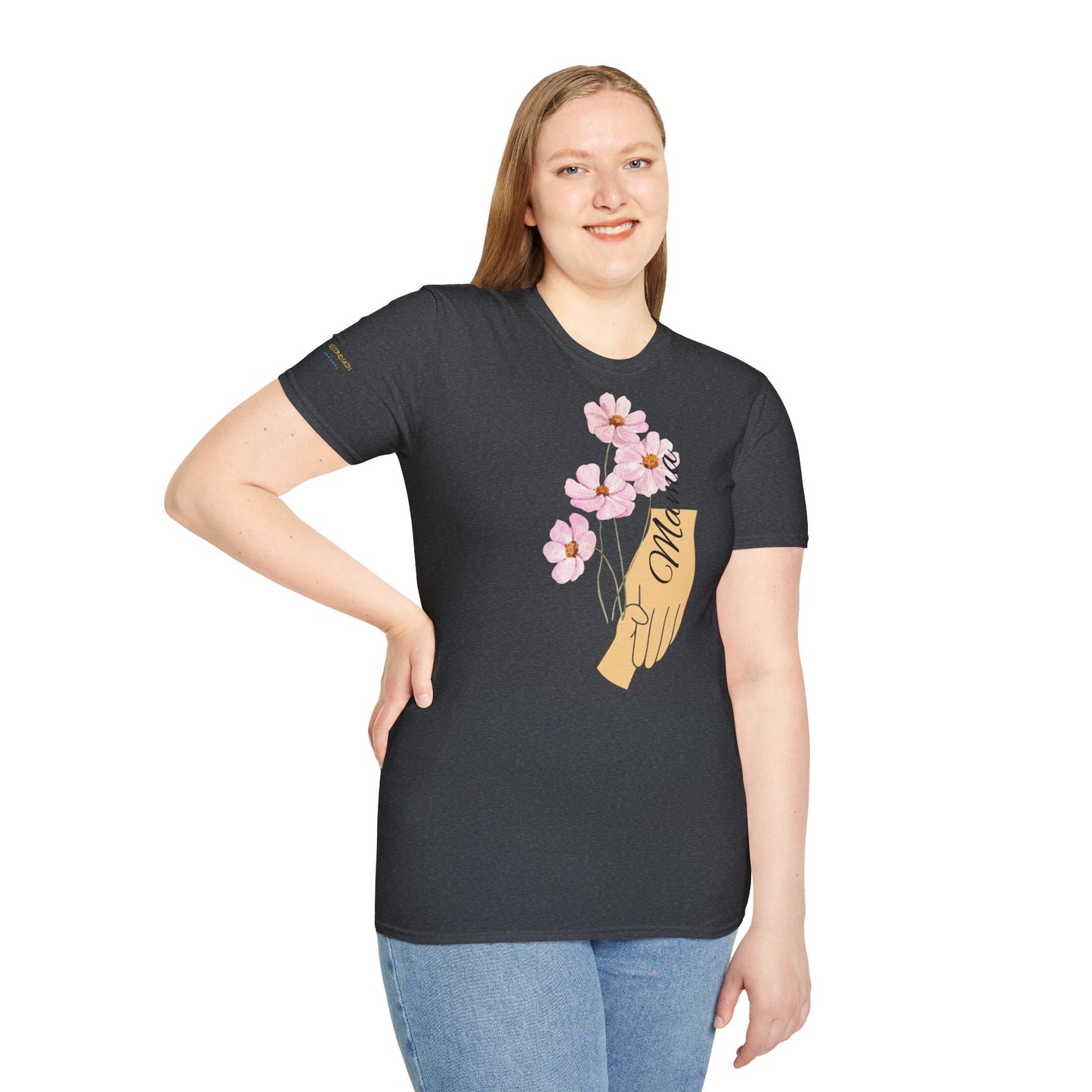 Floral Mama Shirt - Softstyle Unisex T-Shirt for Mother's Day