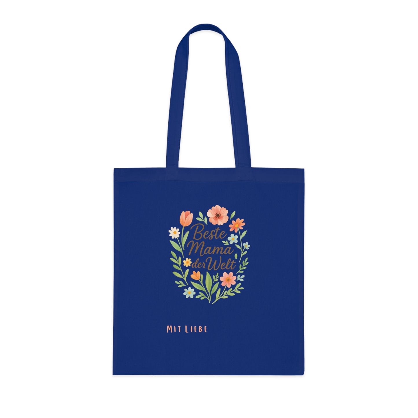 Personalized Mother's Day Cotton Tote Muttertag