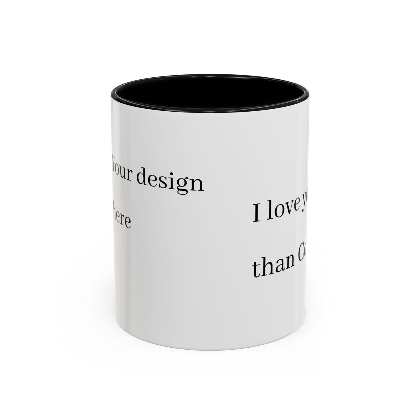 Romantic Coffee Mug - 'I Love You More Than Coffee'