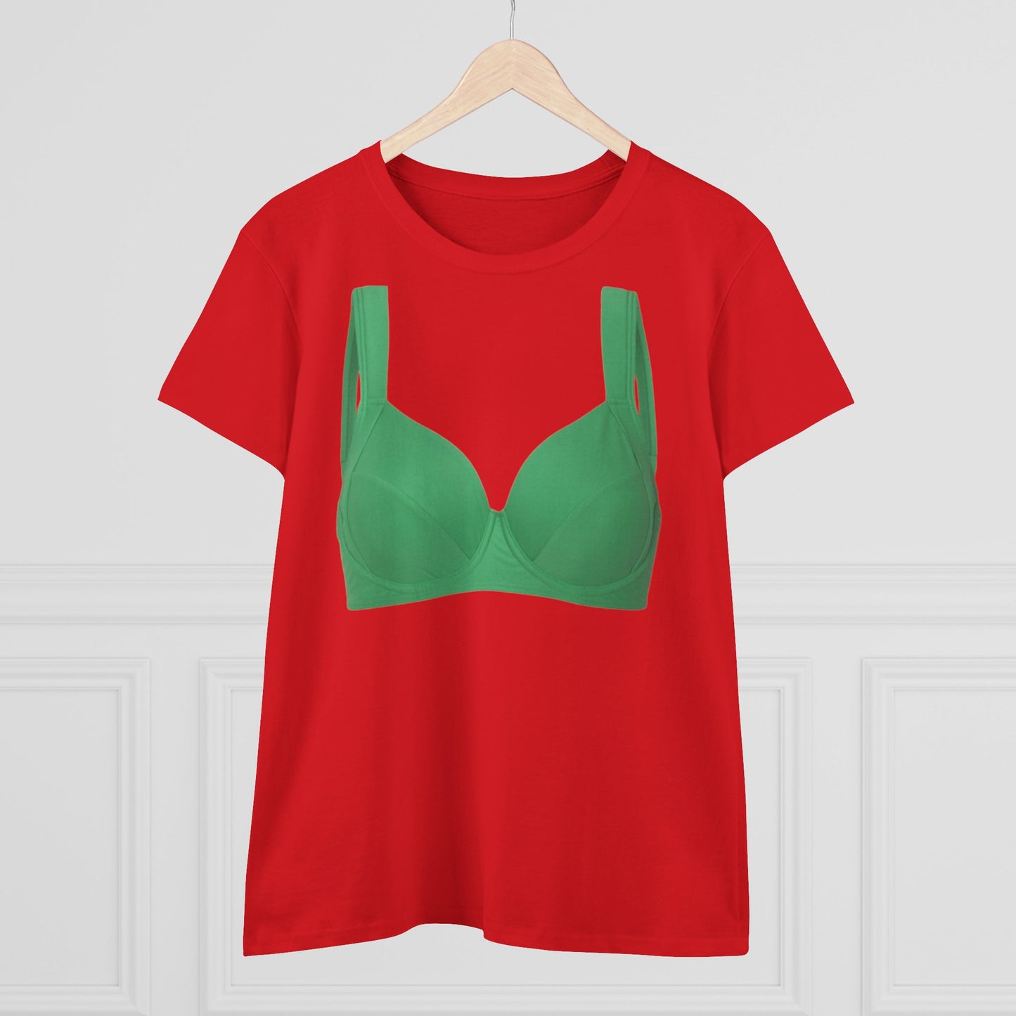 Damen Baumwoll-T-Shirt - Sommer Trendy Kinky Lustig Bunt Party T-Shirt