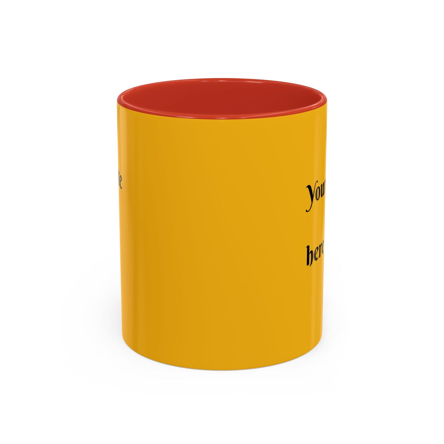 Inspirierender Zitat Kaffeebecher - Anpassbar 11oz & 15oz