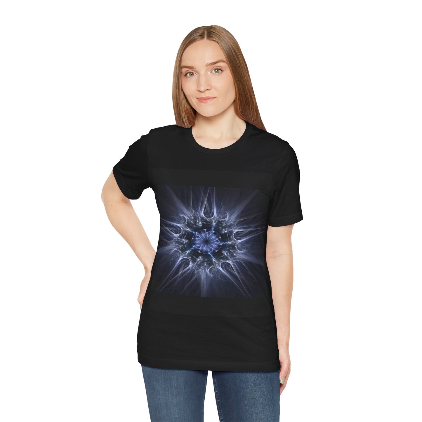 Black Psychedelics galaxy print Tee