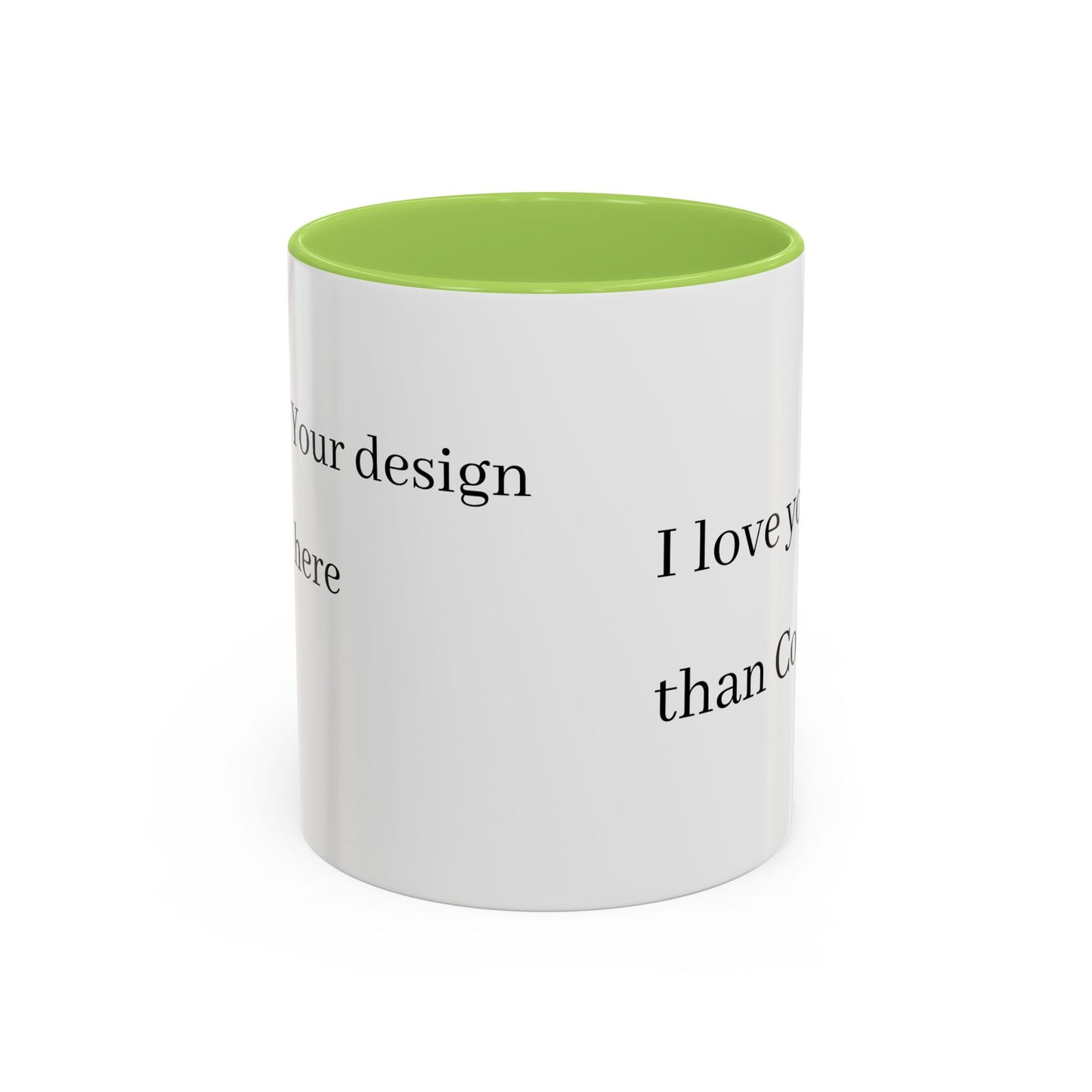 Romantic Coffee Mug - 'I Love You More Than Coffee'