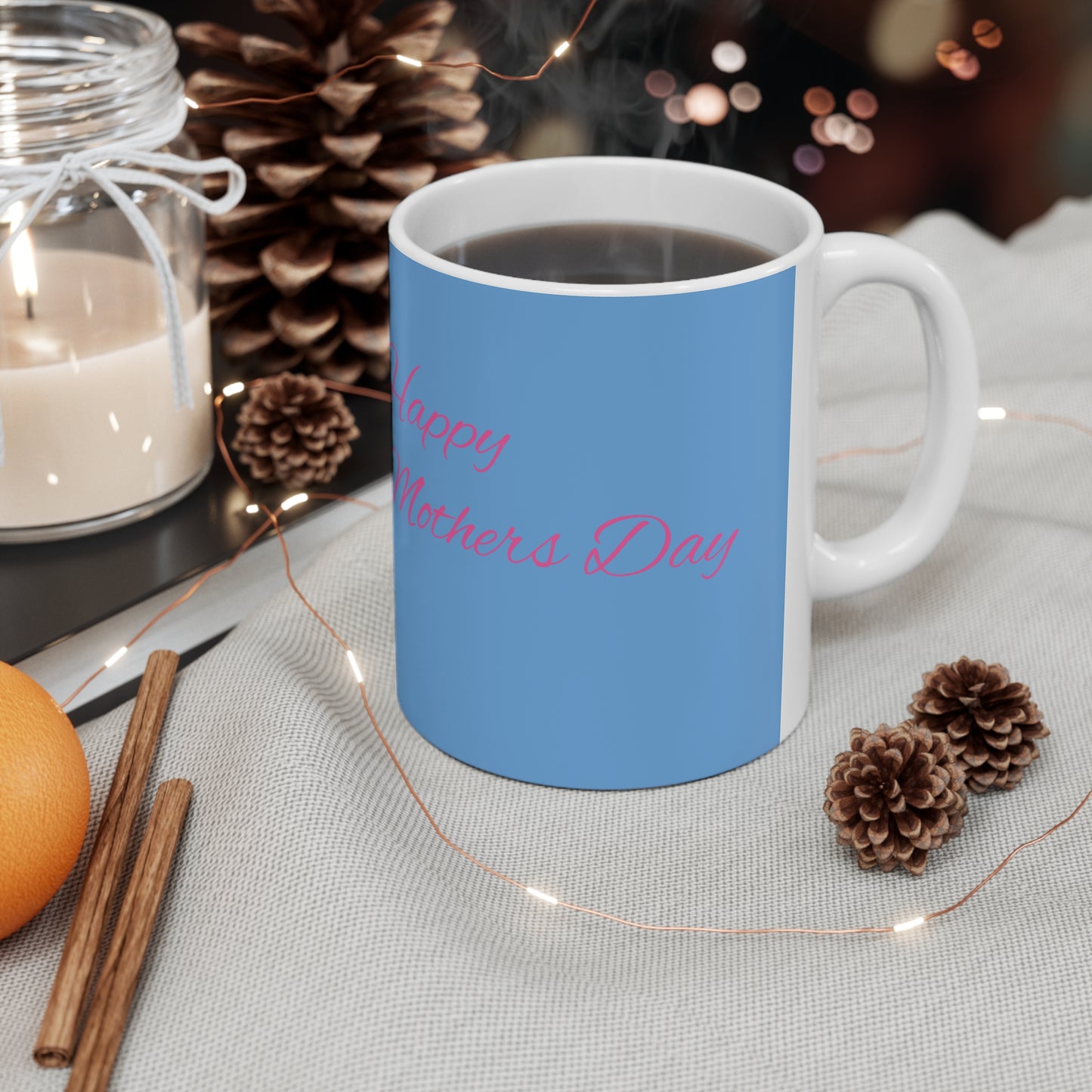 Personalized Floral Mother's Day Coffee Mug | 11oz & 15oz