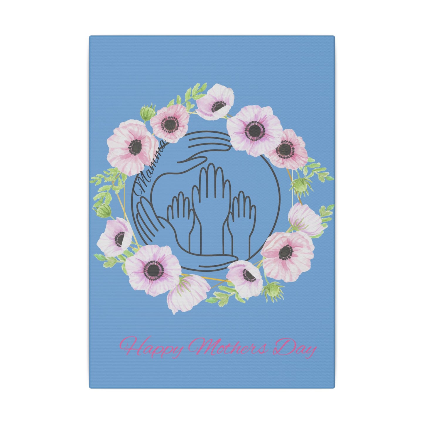 Canvas Wall Decor - Mother's Day Floral Spring gift