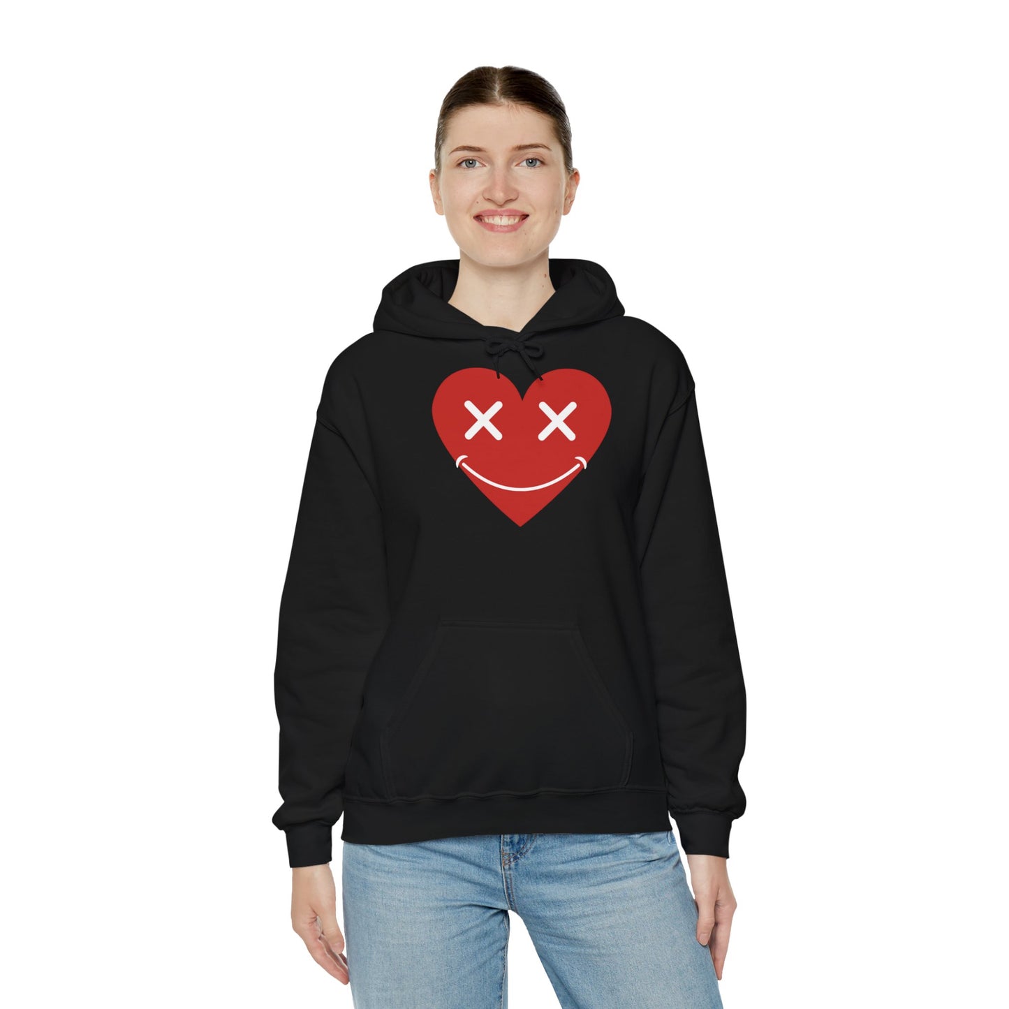 Sudadera unisex con capucha y mezcla pesada™ Love 