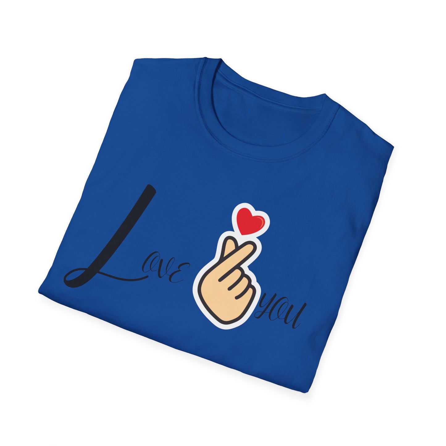 Weißes Unisex Softstyle Love T-Shirt