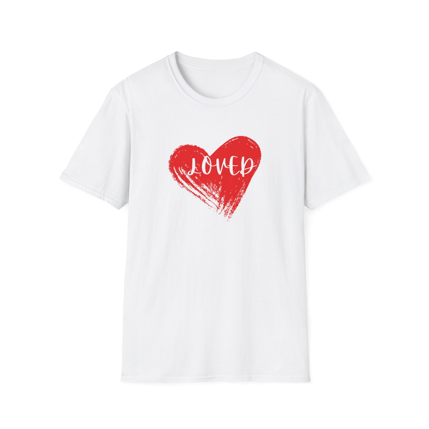 Camiseta unisex blanca Softstyle para hombre y mujer talla M 