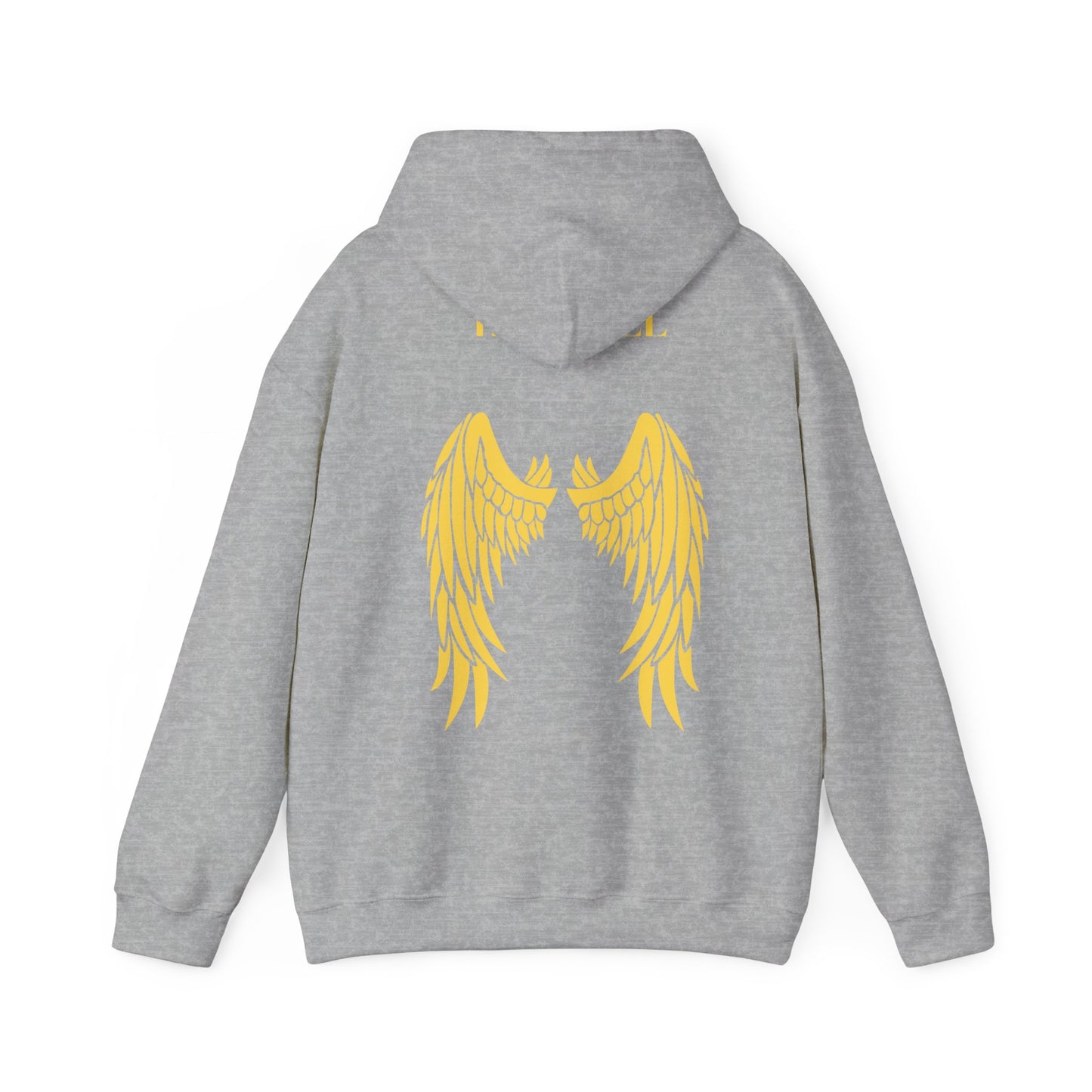 Paarstil Engel Flügel Kapuzenpullover