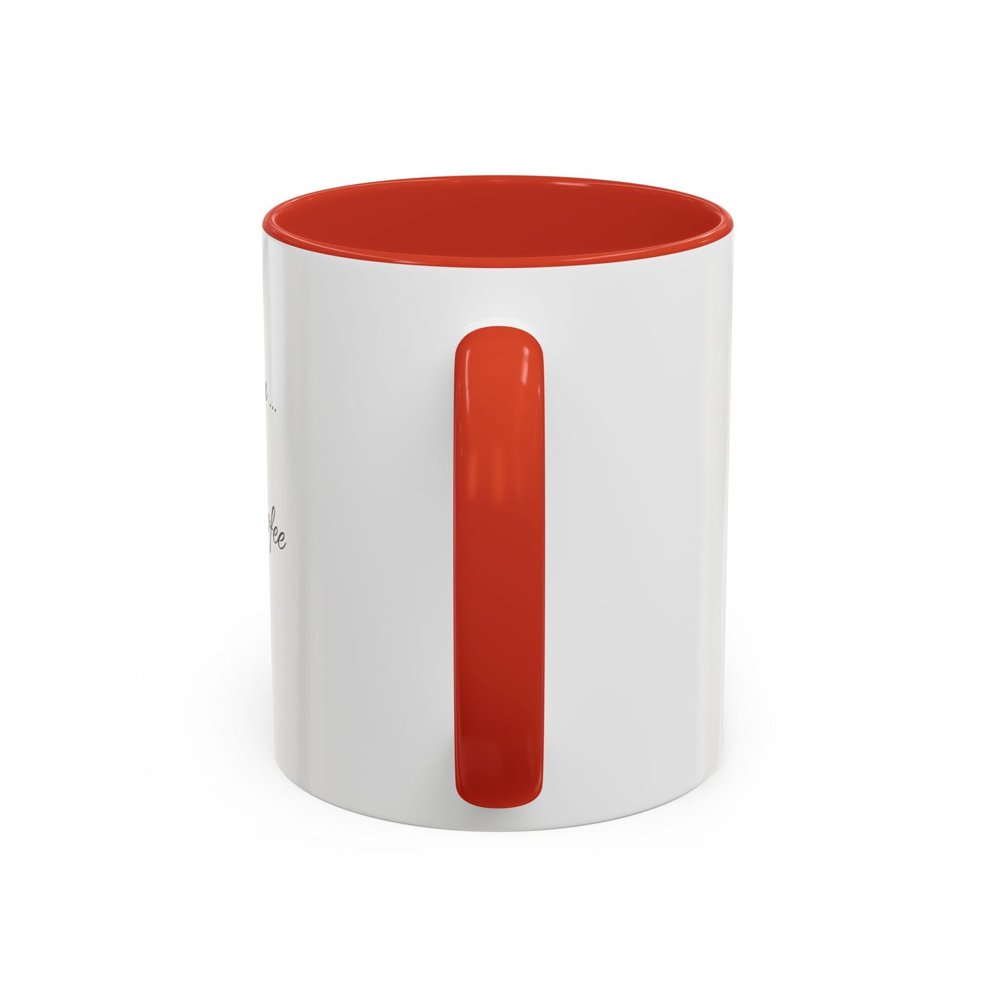 Inspirierende Akzent-Kaffeetasse - 'Zuerst du... Nach dem Kaffee' - Perfekt für Kaffeeliebhaber und tägliche Motivation