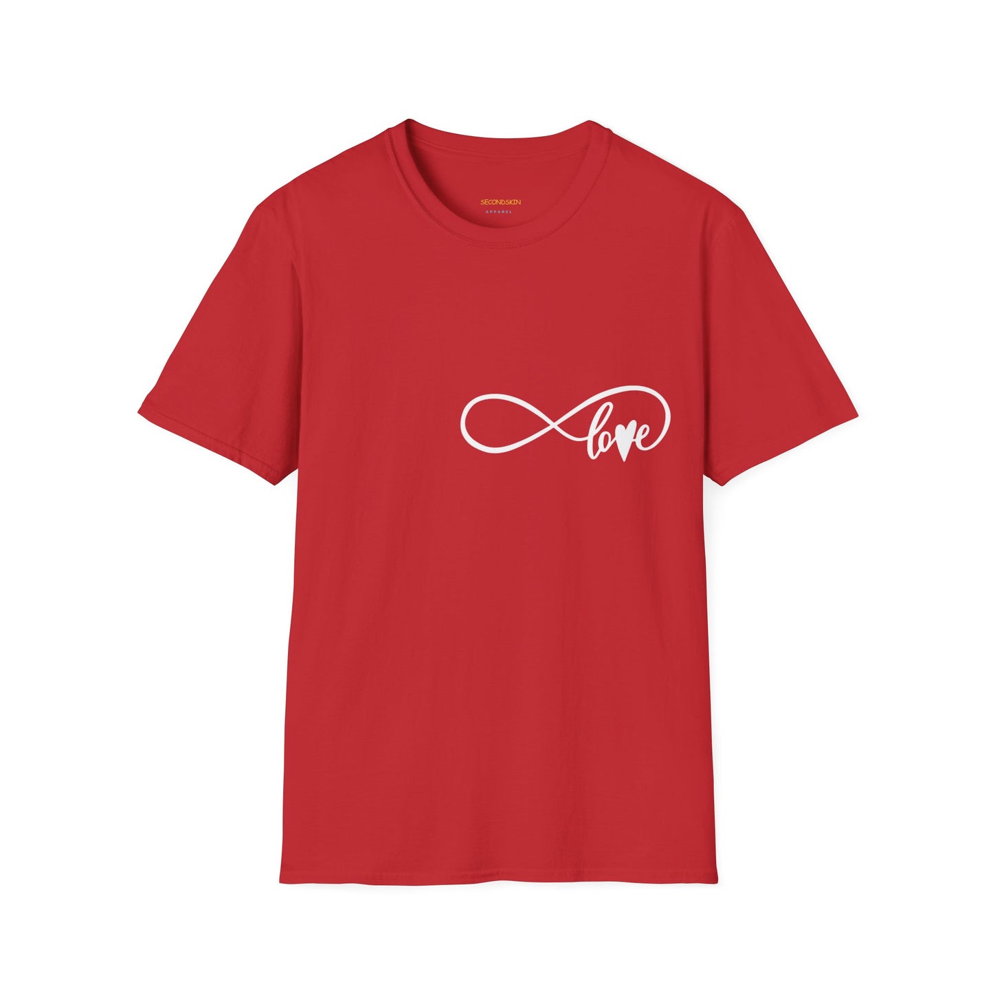 Schwarzes Unisex Softstyle Love T-Shirt