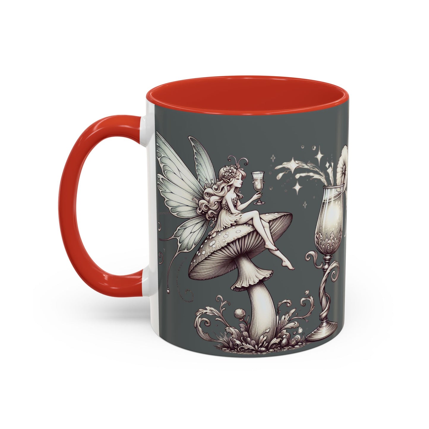 Lustige Akzent-Kaffeetasse - 'Du warst meine Tasse Tee, aber ich trinke jetzt Champagner' - Perfektes Geschenk für Weinliebhaber