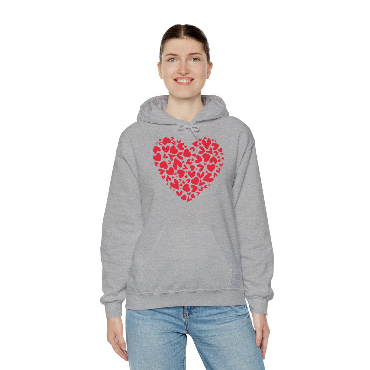 Heavy Blend™ Love-Sweatshirt mit Kapuze für Damen
