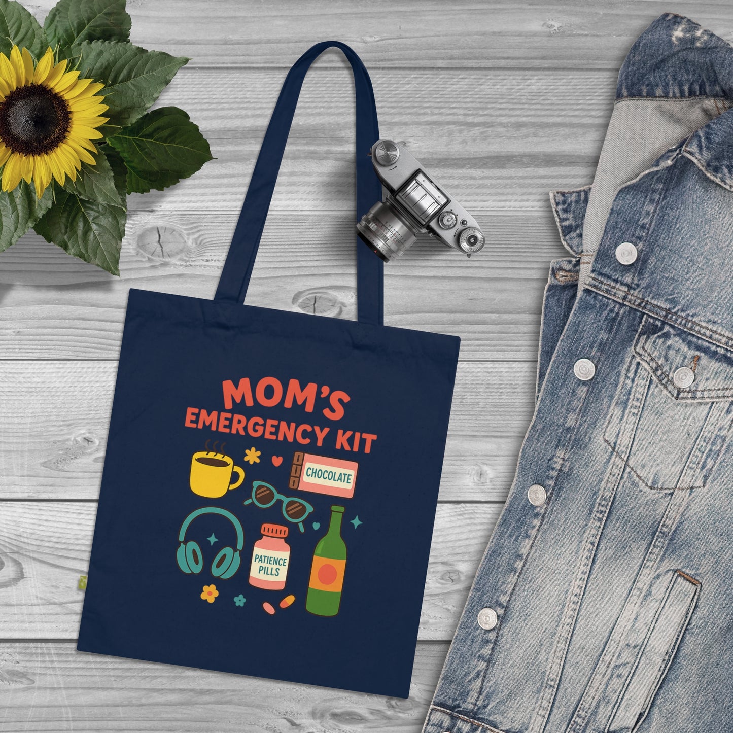 Organic Cotton Tote Bag Mothers day Gift