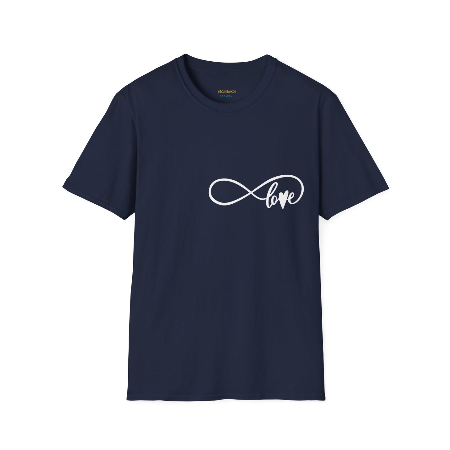 Schwarzes Unisex Softstyle Love T-Shirt