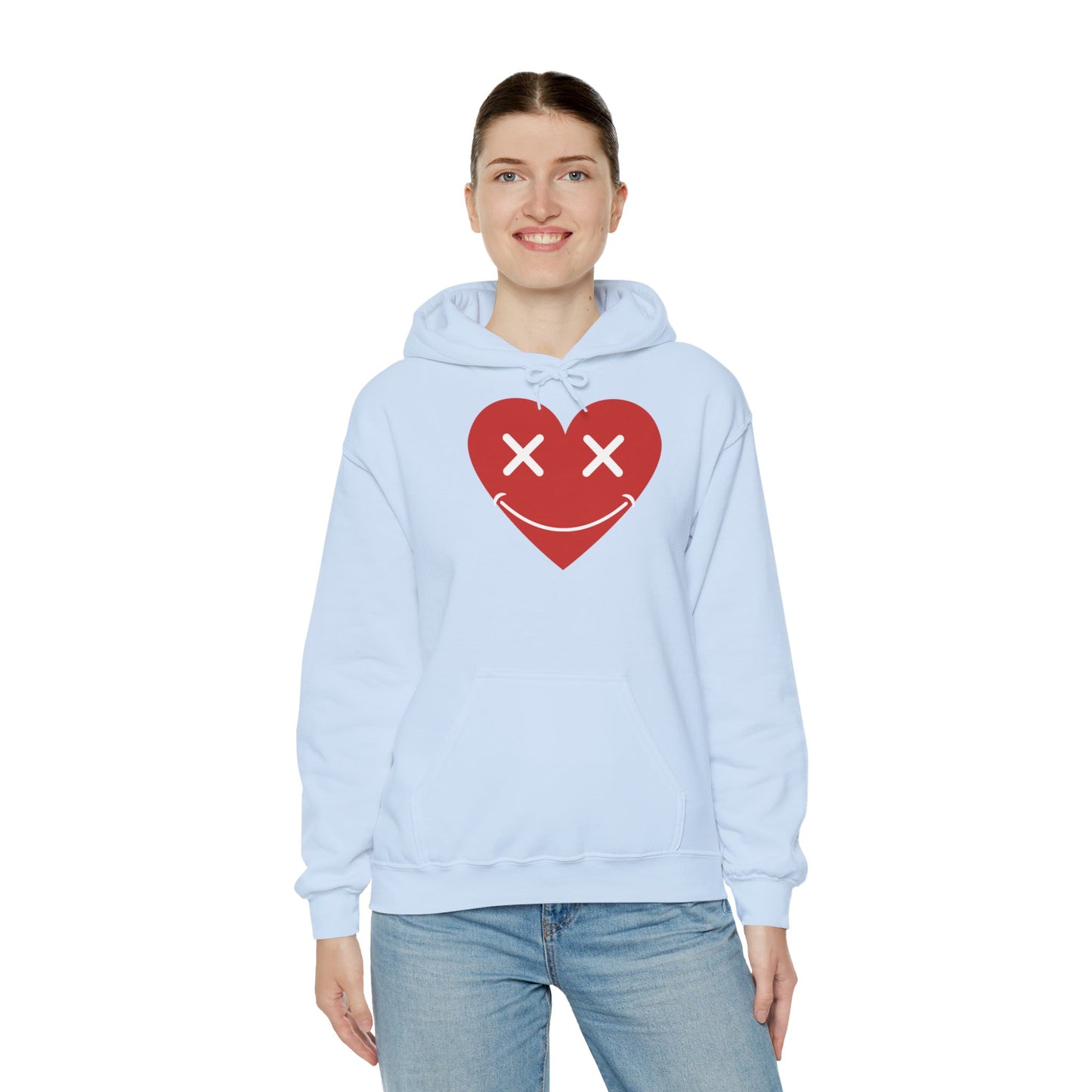 Sudadera unisex con capucha y mezcla pesada™ Love 