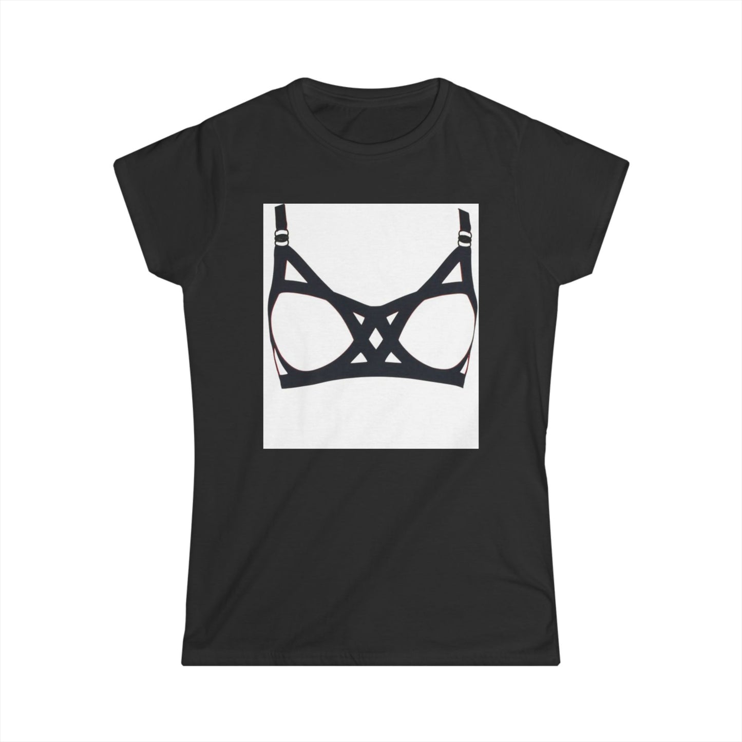 Camiseta Softstyle de algodón para mujer 