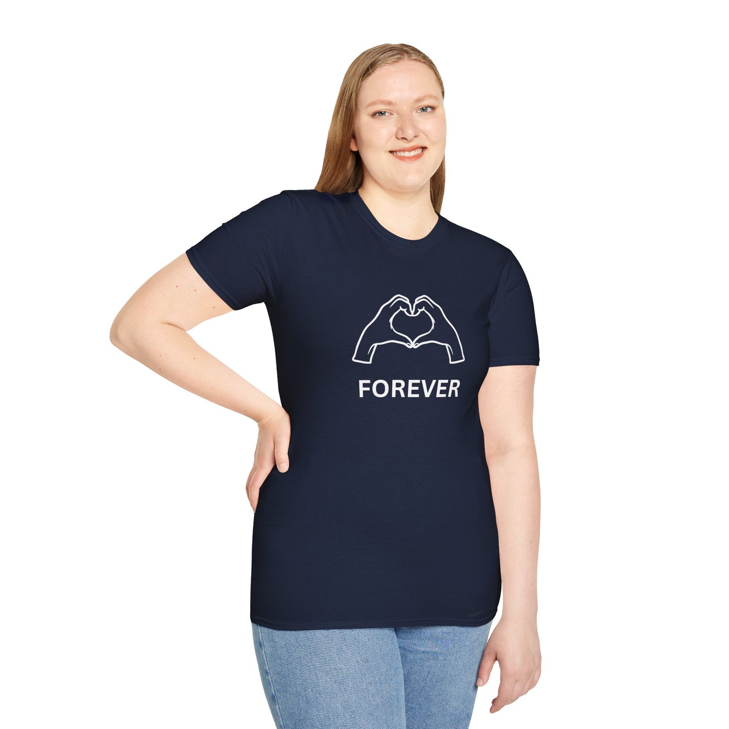 Street Style Unisex Softstyle T-Shirt Set voor Koppels