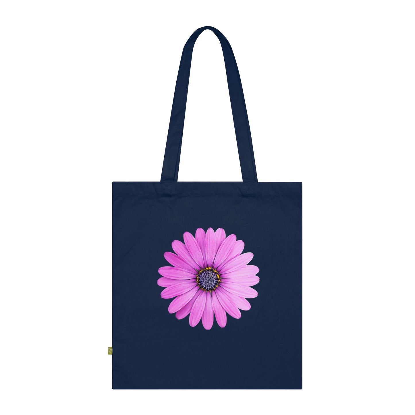 Bolsa de Tela de Algodón Orgánico Flor en Flor - Ecológica y Elegante para Uso Diario