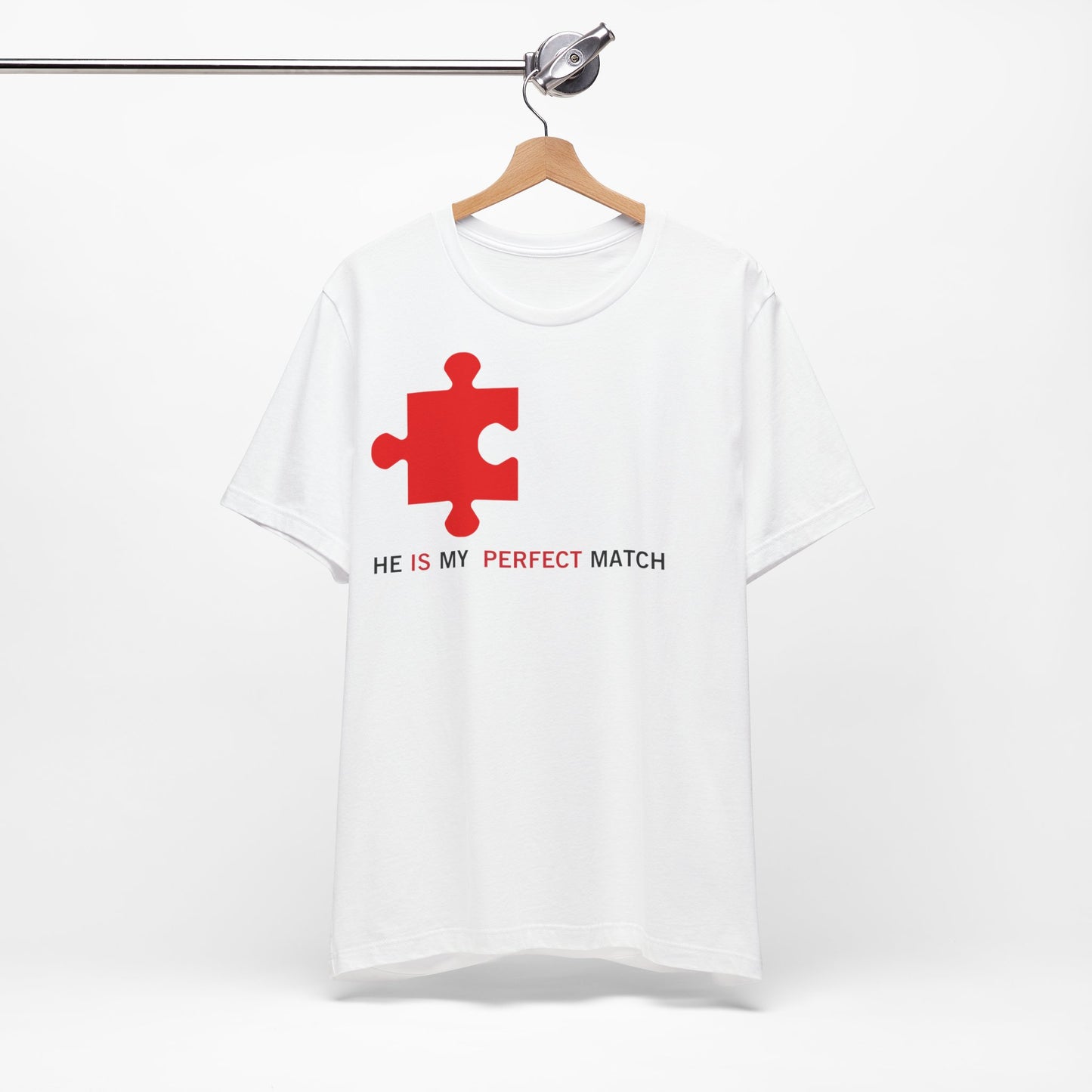 Damen Paar Stil Weißes T-Shirt