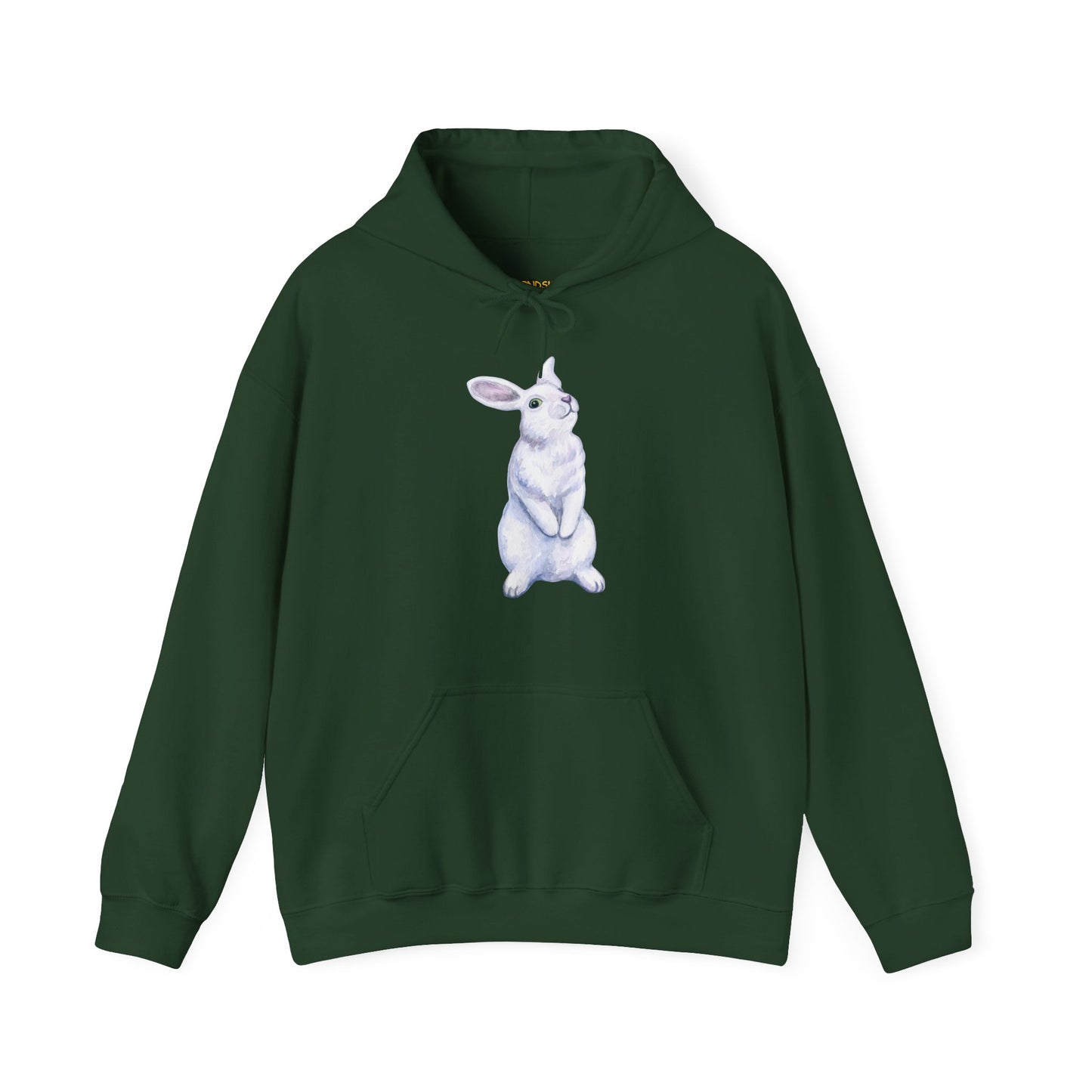 Folgen Sie dem weißen Kaninchen Hoodie - Unisex Heavy Blend™ Sweatshirt