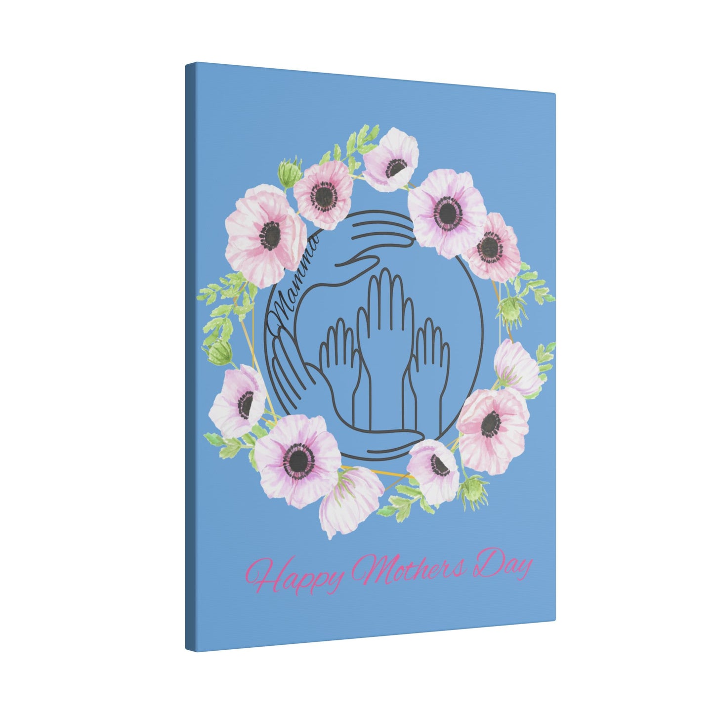Canvas Wall Decor - Mother's Day Floral Spring gift