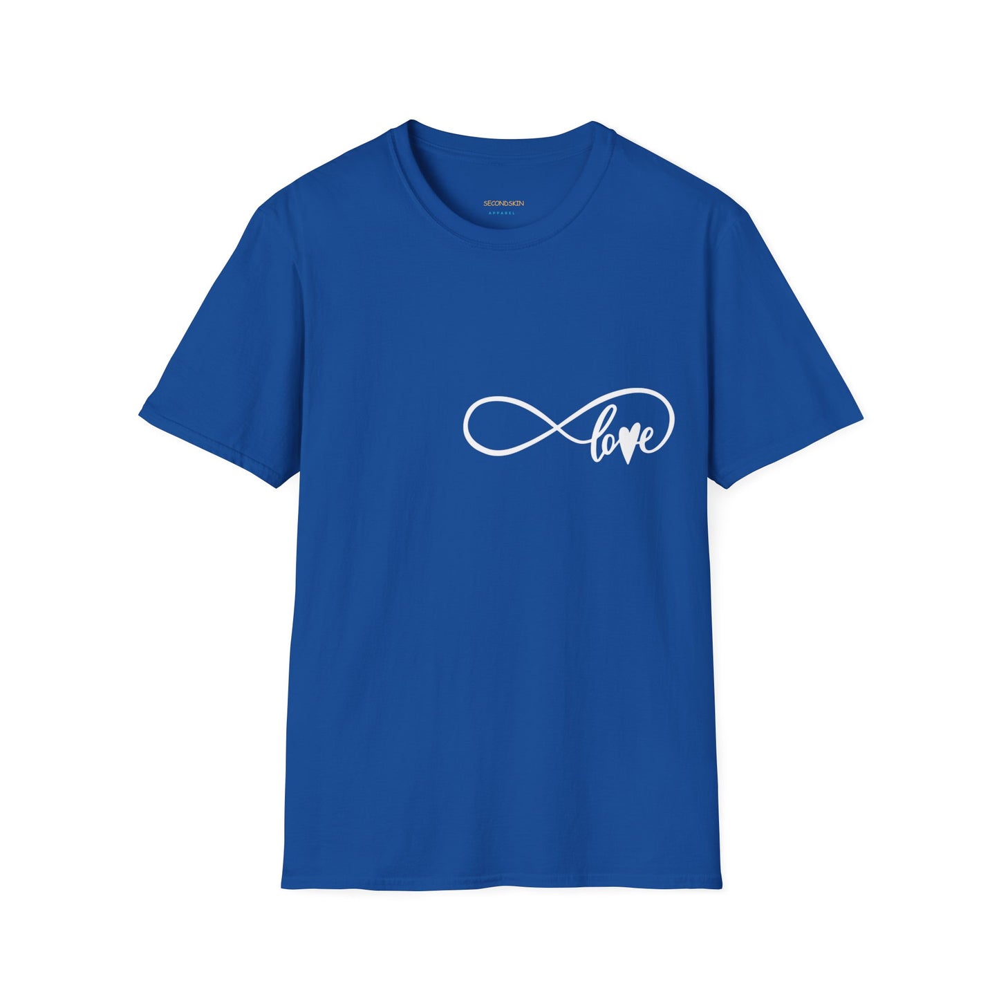 Schwarzes Unisex Softstyle Love T-Shirt