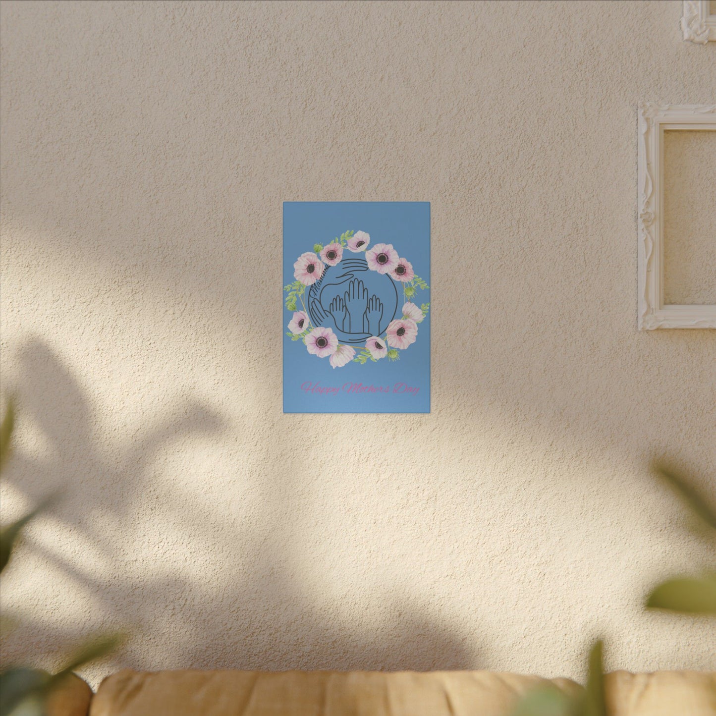 Canvas Wall Decor - Mother's Day Floral Spring gift