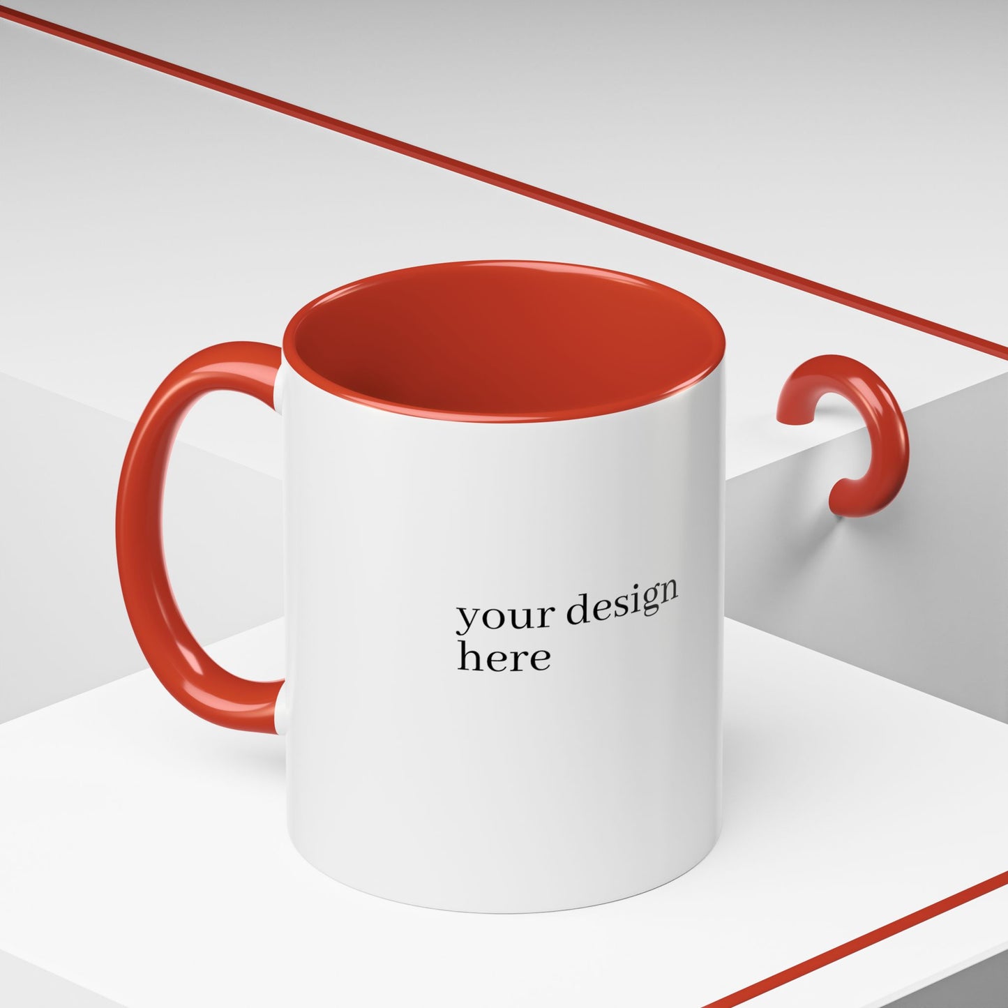 Coffee & You Accent Mug - Perfect for Morning Rituals - Ideal Gift for Coffee Lovers
