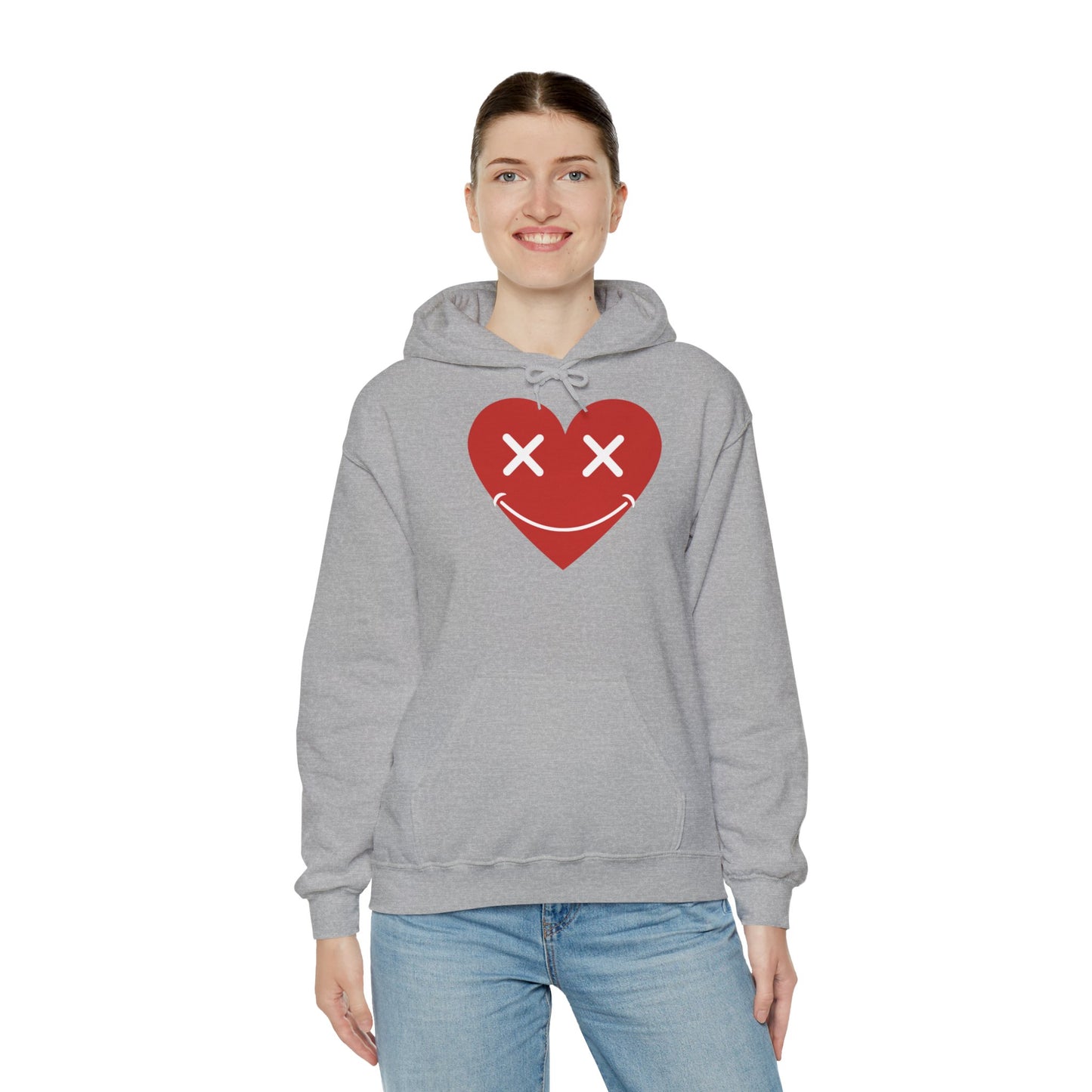 Sudadera unisex con capucha y mezcla pesada™ Love 