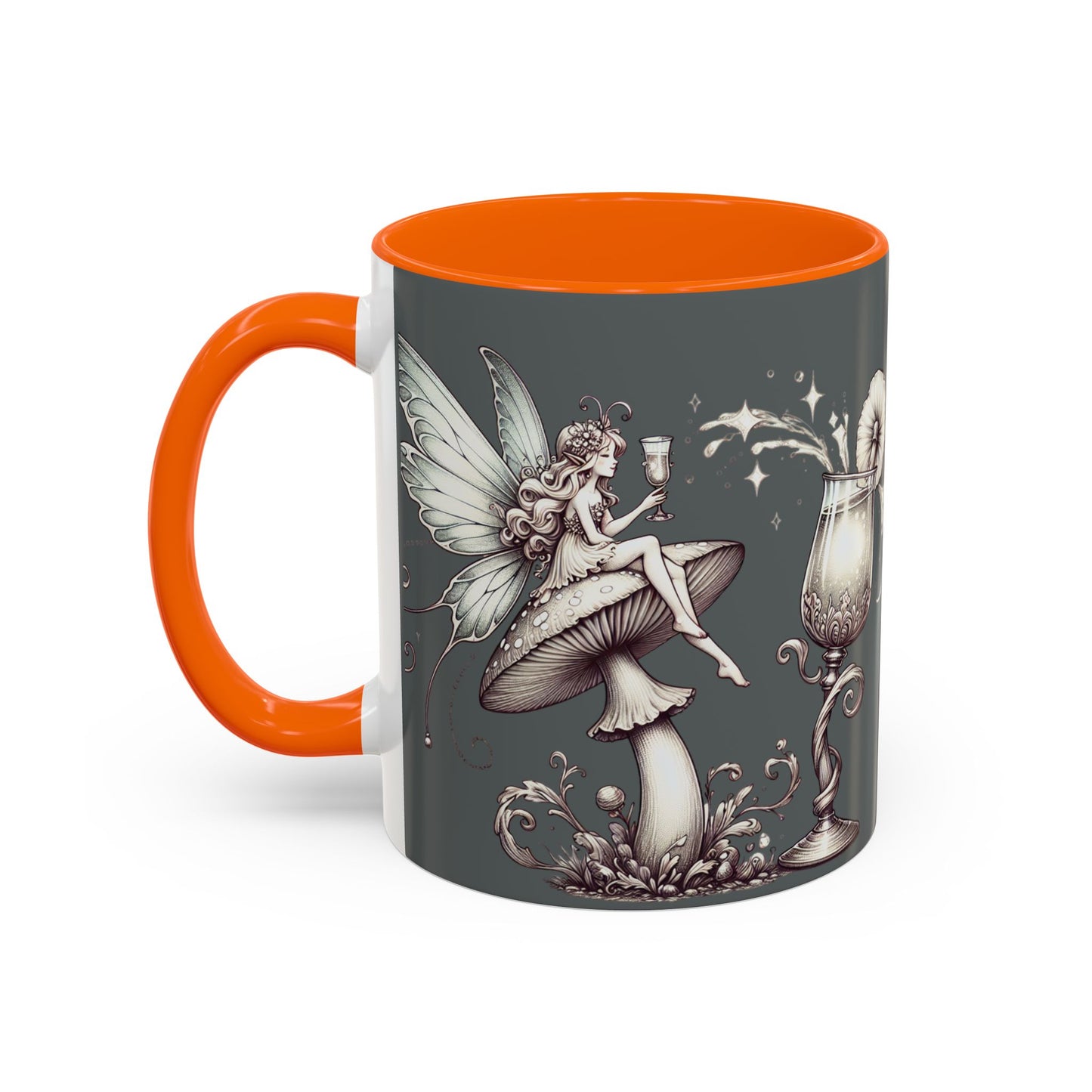 Lustige Akzent-Kaffeetasse - 'Du warst meine Tasse Tee, aber ich trinke jetzt Champagner' - Perfektes Geschenk für Weinliebhaber