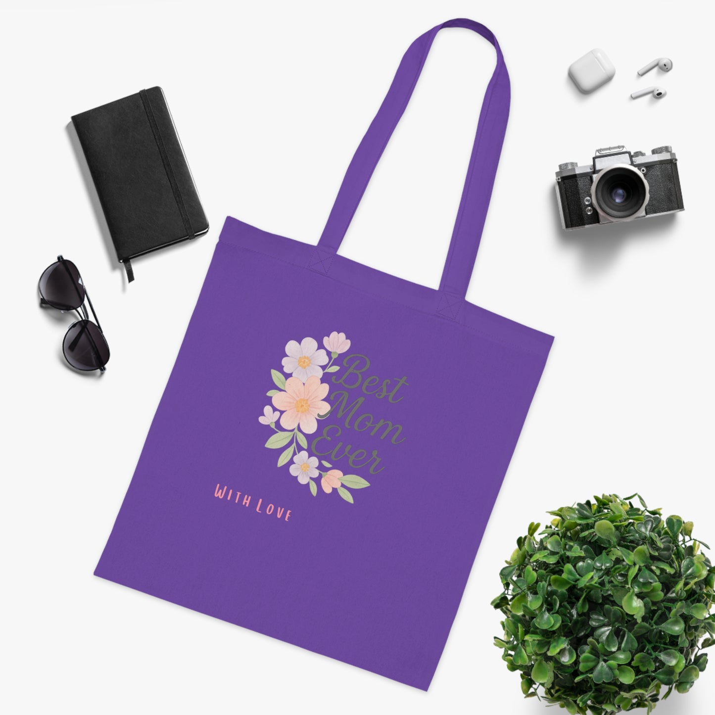 Personalized Cotton Tote Bag – Perfect Gift for Mother's Day