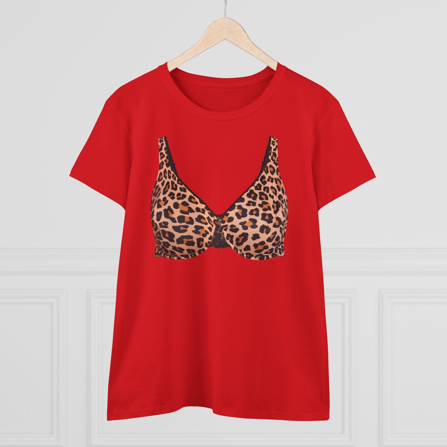 Damen Freizeit Mittelgewicht Baumwoll T-Shirt