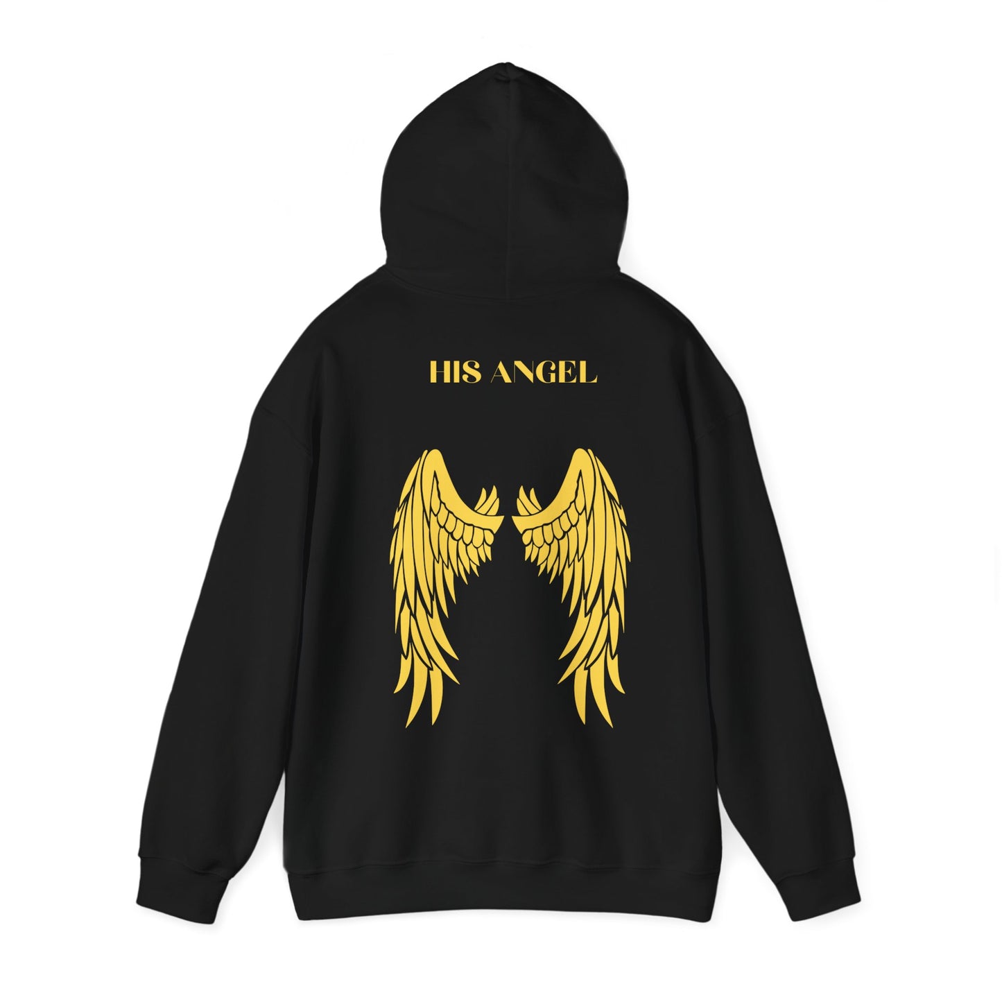 Paarstil Engel Flügel Kapuzenpullover