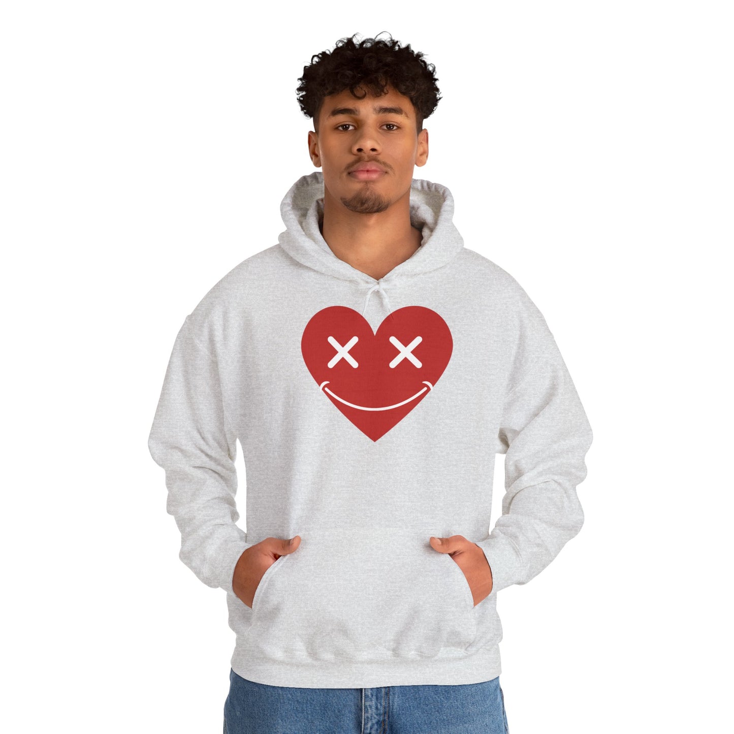 Sudadera unisex con capucha y mezcla pesada™ Love 
