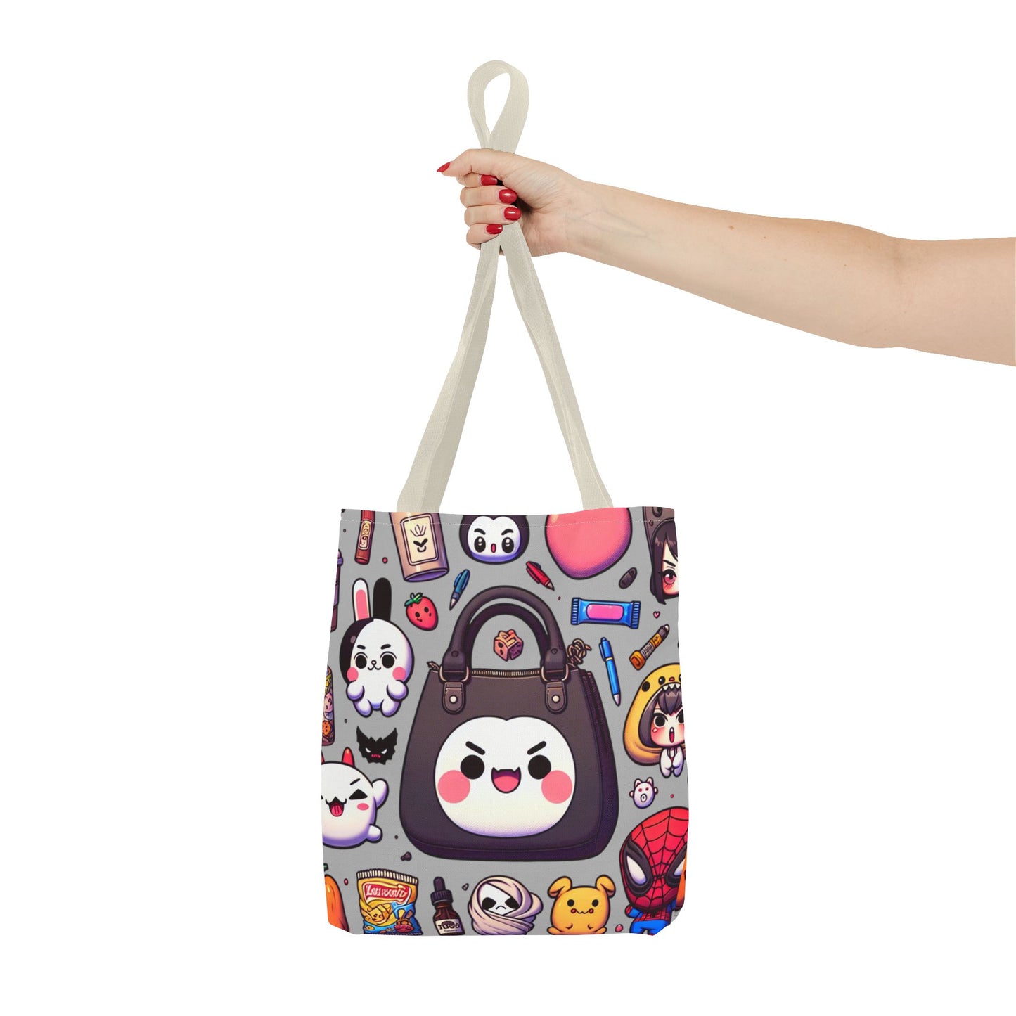 Niedliche Kawaii Tragetasche mit verspielten Charakteren - Perfekt für den täglichen Gebrauch und Geschenke