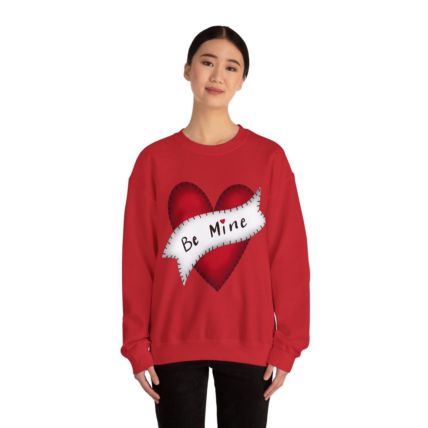 Sweat-shirt Love Unisexe Heavy Blend™ Blanc