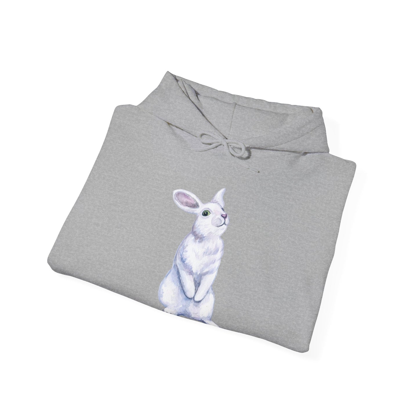 Folgen Sie dem weißen Kaninchen Hoodie - Unisex Heavy Blend™ Sweatshirt