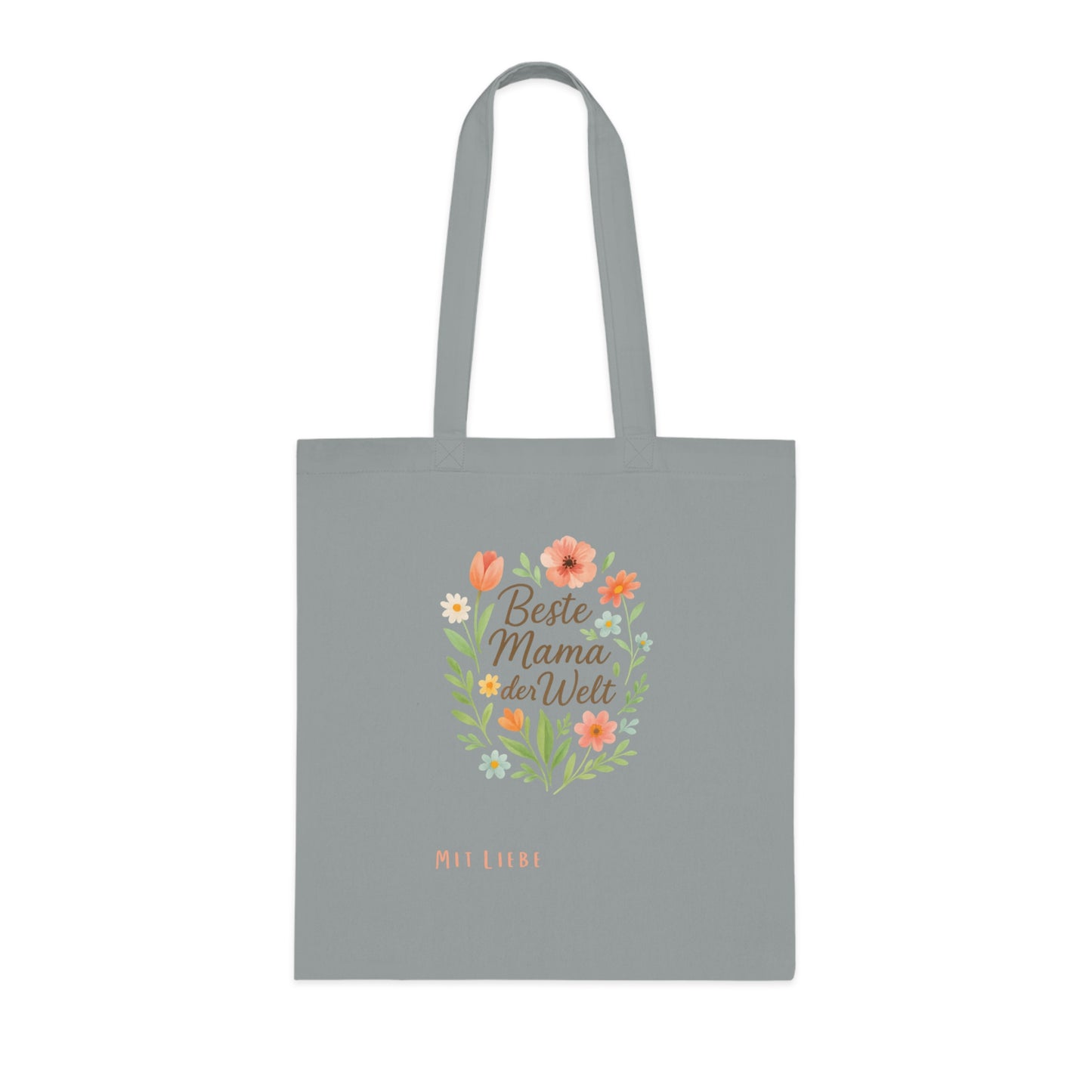 Personalized Mother's Day Cotton Tote Muttertag