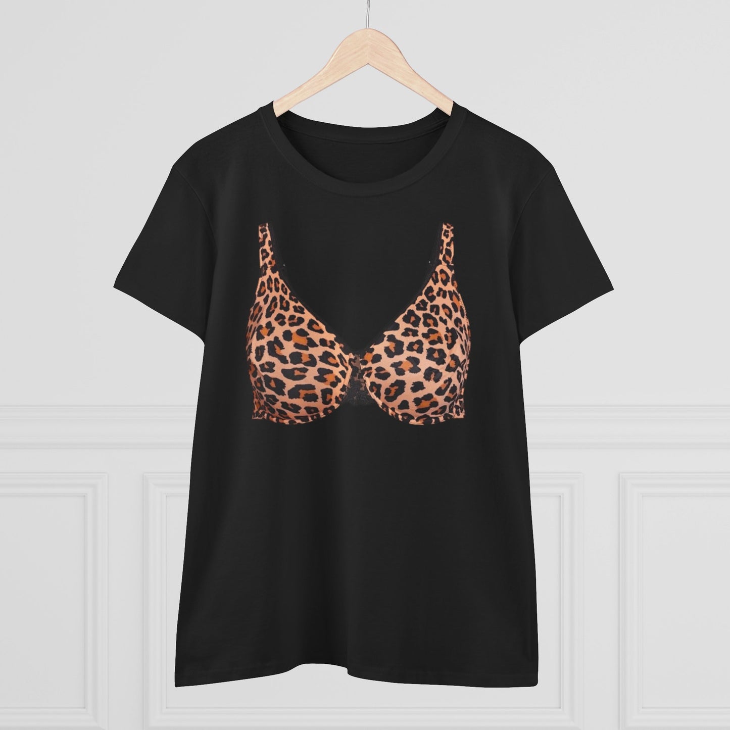 Damen Freizeit Mittelgewicht Baumwoll T-Shirt