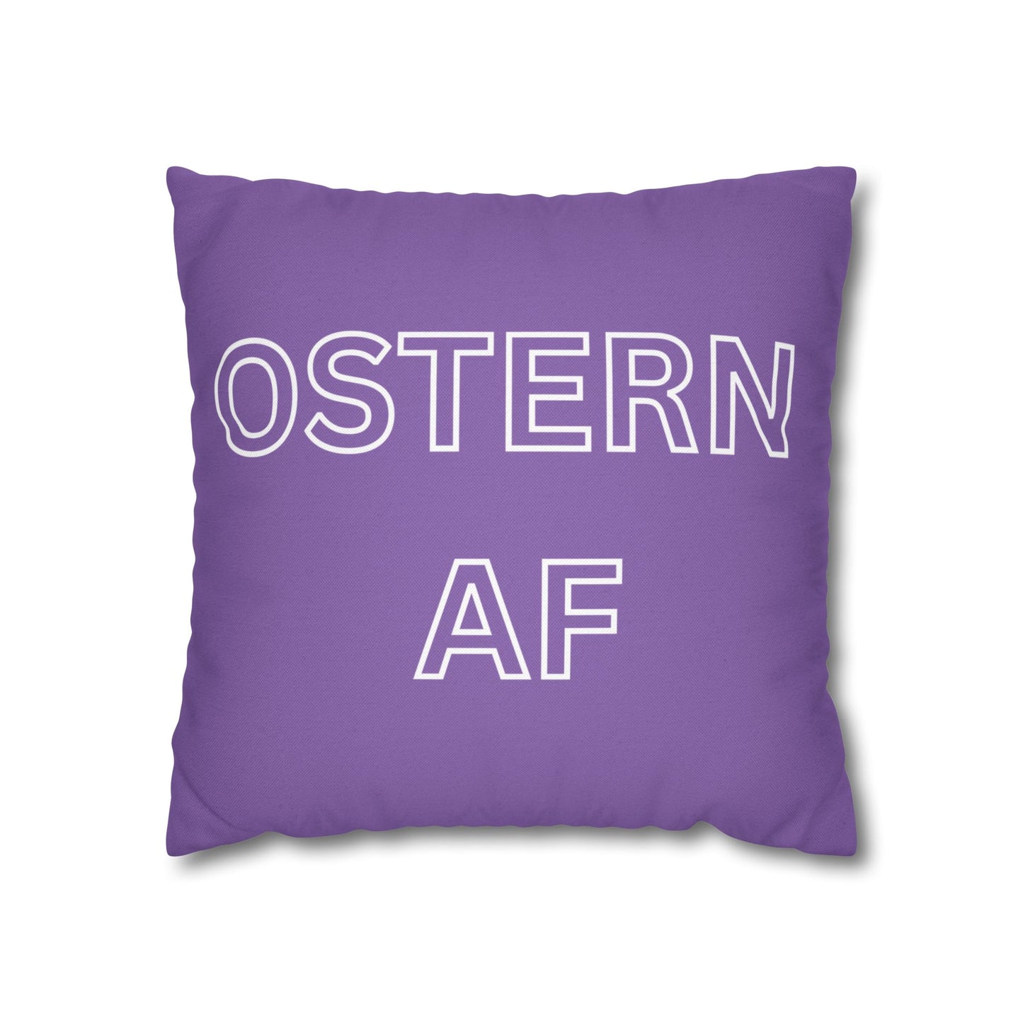 Verspielter dekorativer Kissenbezug „OSTERN AF“ – lustiger Akzent für das Zuhause zu Ostern