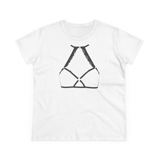Funny White Women's Tee