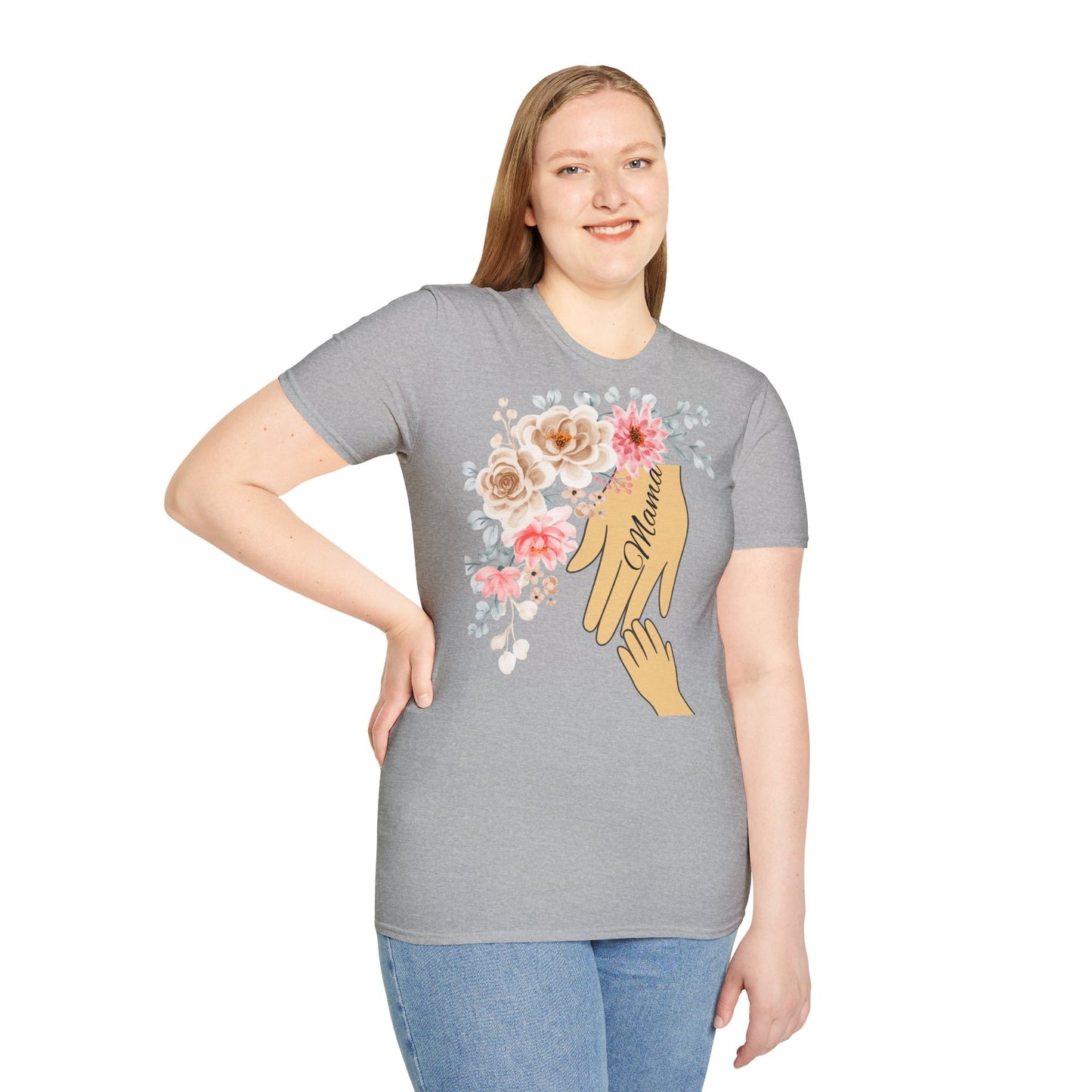 Custom Mother's Day Floral T-Shirt Mother’s Day gift